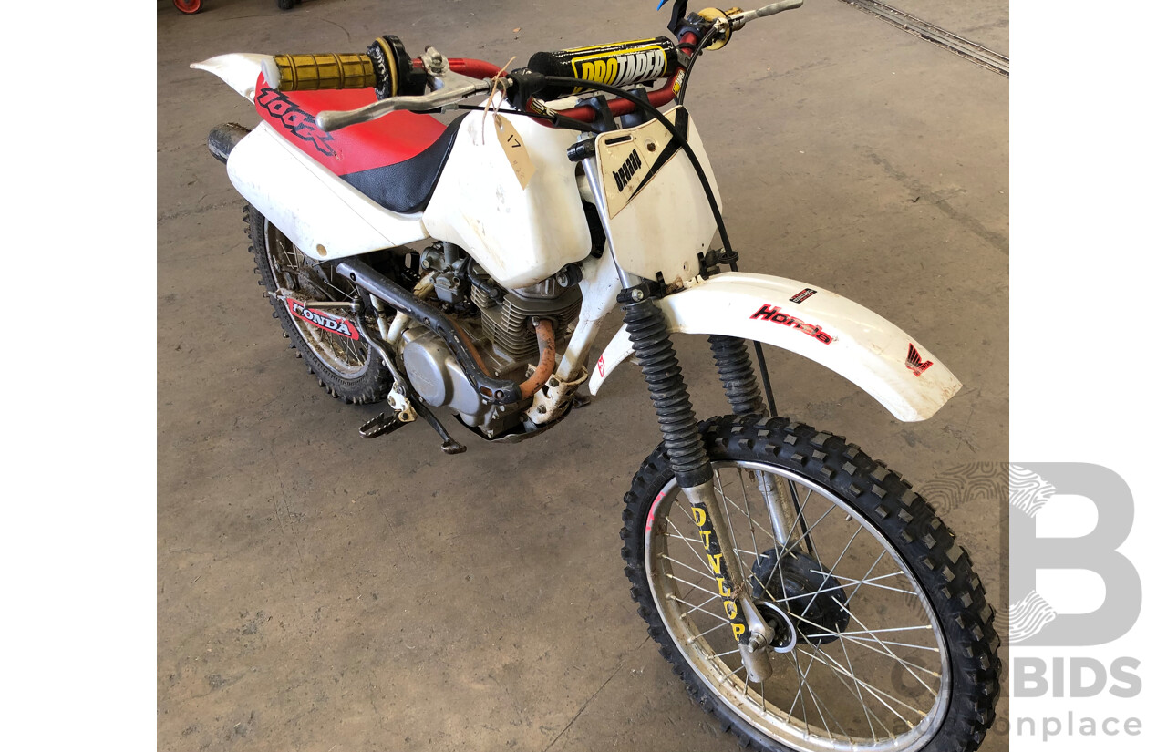 1998 Honda XR100R Motorbike 100cc