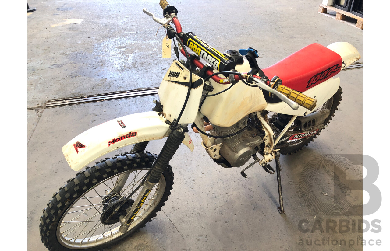1998 Honda XR100R Motorbike 100cc