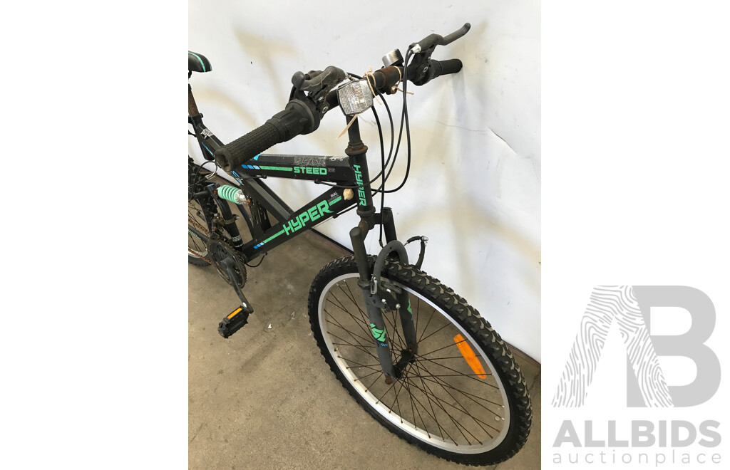 Hyper Steed 18 Speed Hybrid Bike