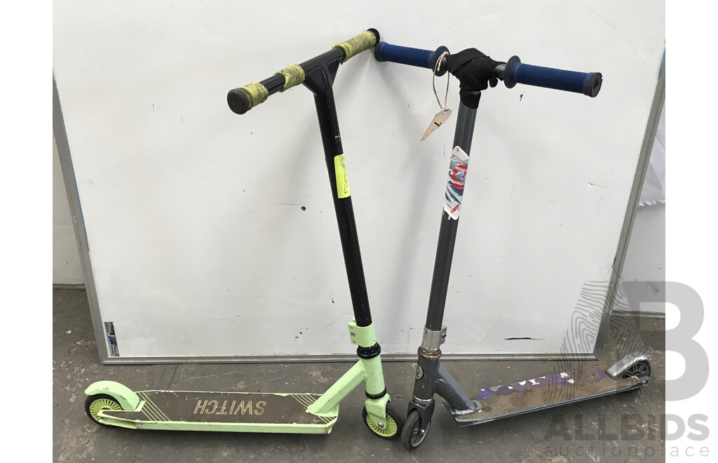 Kids' Scooters - Lot of 2