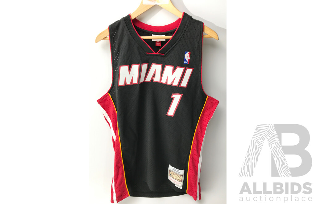 Mitchell & Ness Miami Heat - Chris Bosh 2012-2013 Jersey (Size: Medium)