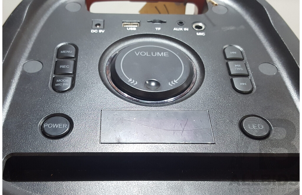 Blaupunkt (C0BP40WP2) Double 8-Inch Party Speaker