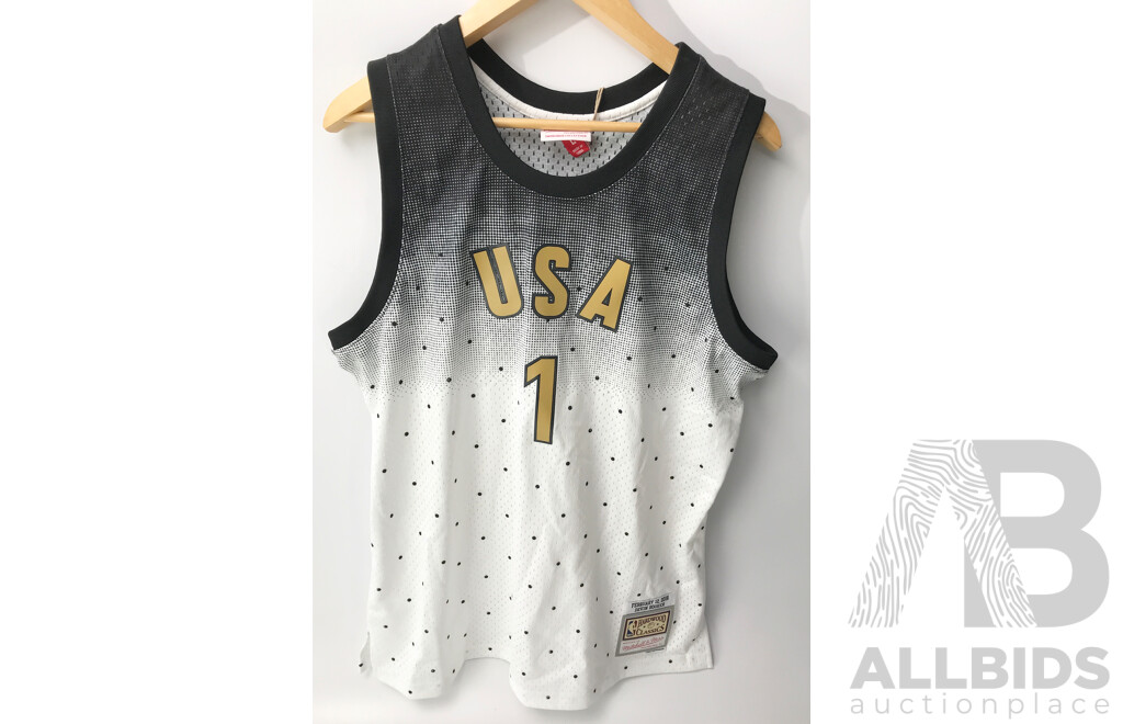 Mitchell & Ness Team USA - Devin Booker NBA All-Star 2016 Jersey (Size: Large)