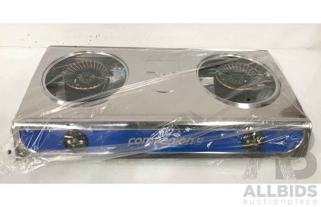 Companion Double Burner Wok Cooker