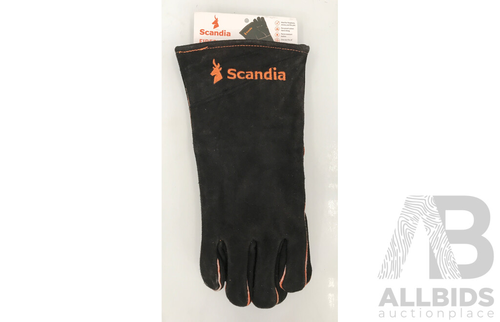 Scandia Fireplace Gloves - Lot of 4
