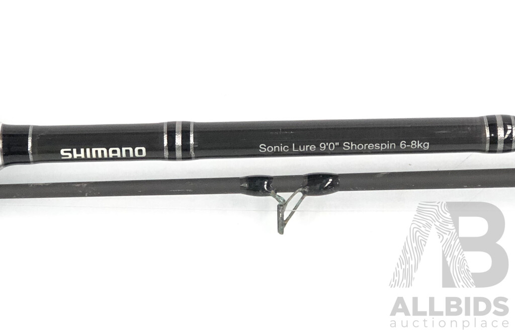 Abu Garcia and Shimano Fishing Rods - Lot of Three - New