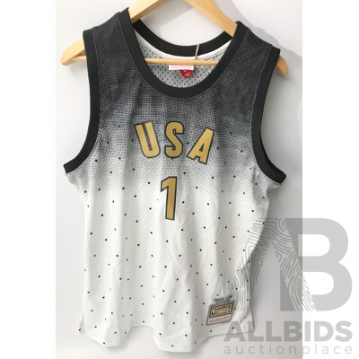 Mitchell & Ness Team USA - Devin Booker NBA All-Star 2016 Jersey (Size: Large)