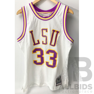 Mitchell & Ness LSU - Shaquille O'Neal 1990-1991 Season Jersey (Size: 2XL)