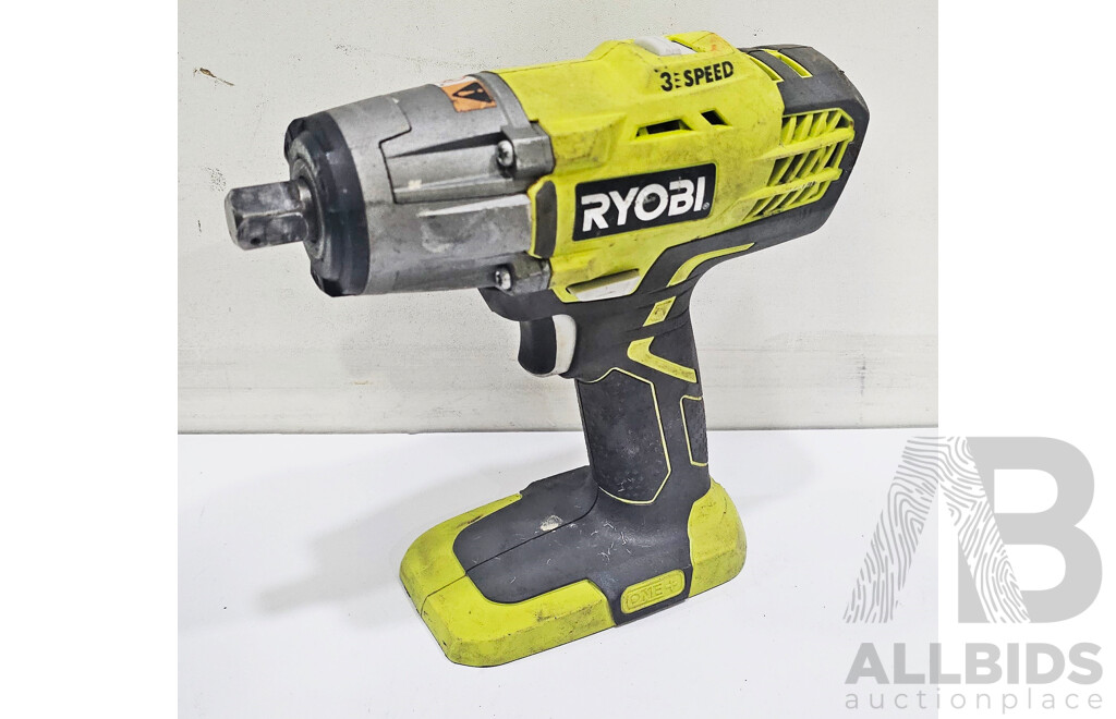 Ryobi (R18IW) One Plus 3 Speed Impact Wrench Tool