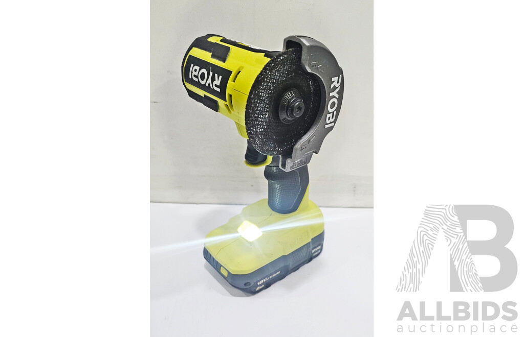 Ryobi (RCT18C) One Plus HP Brushless 76mm Compact Cut Off Tool