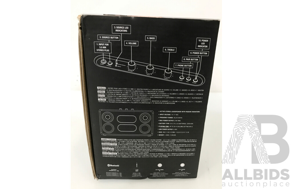 Marshall Stockwell Portable Bluetooh SPeaker
