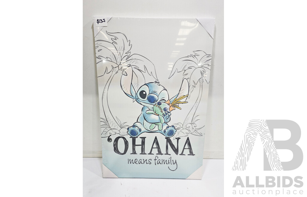 Stich Canvass Poster