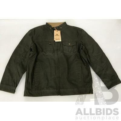 Jeeiplion Outdoor Style Dark Green Jacket  (Size: 2XL)