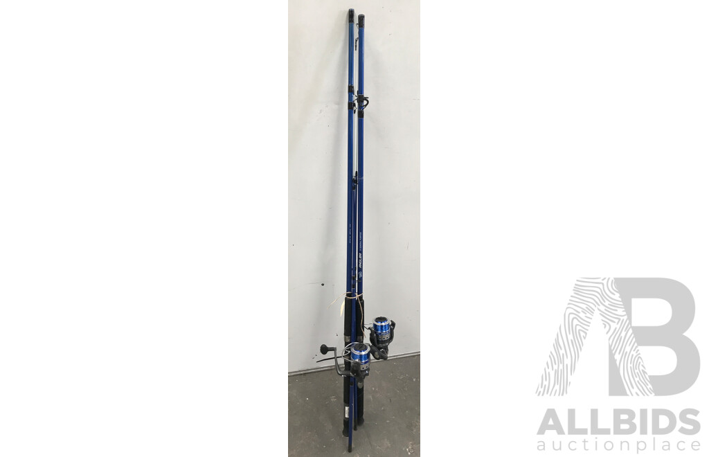 Jarvis Walker Angler Series 2 General Purpose Fishing Rods with Reels