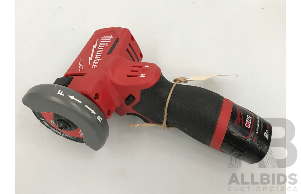 Milwaukee M12 Fuel 3 Inch Compact Cut Off Tool