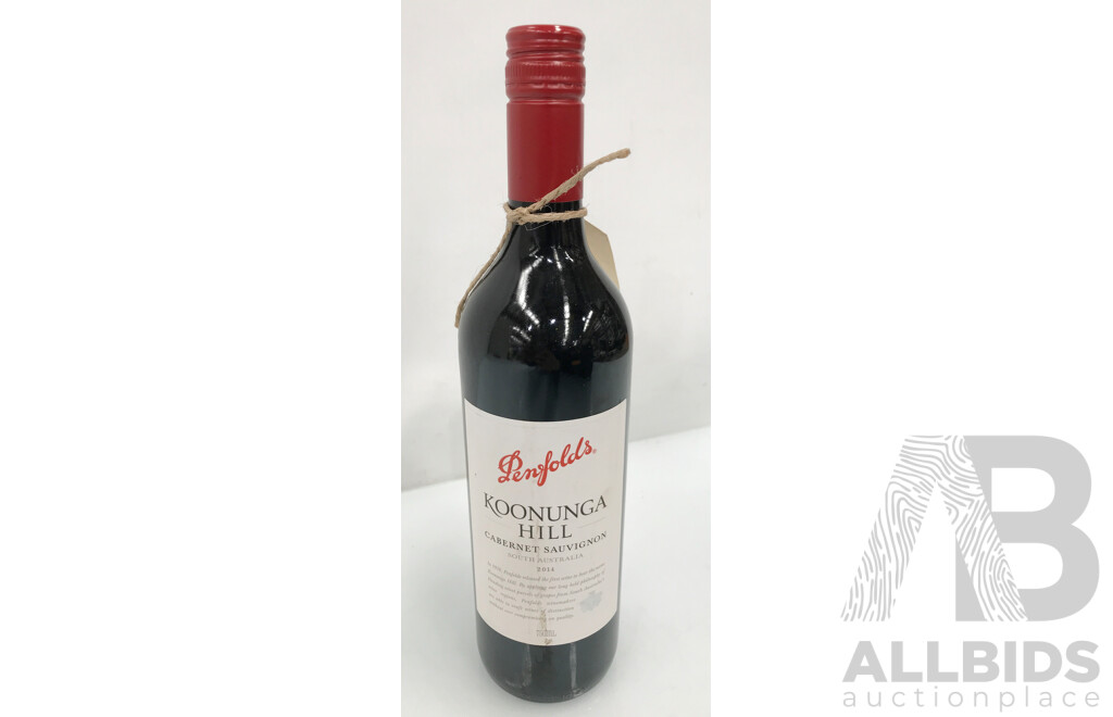 750ml Bottle of Penfolds Koonuga Hill Cabernet Sauvignon 2014