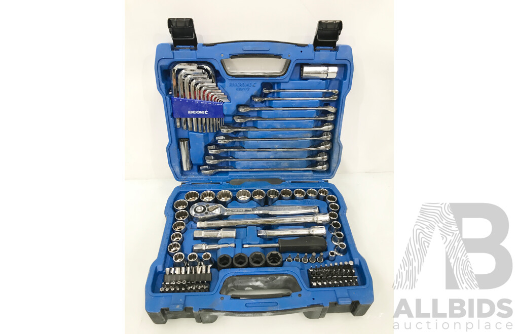 Kincrome 148 Piece Metric/Imperial Socket and Spanner Set