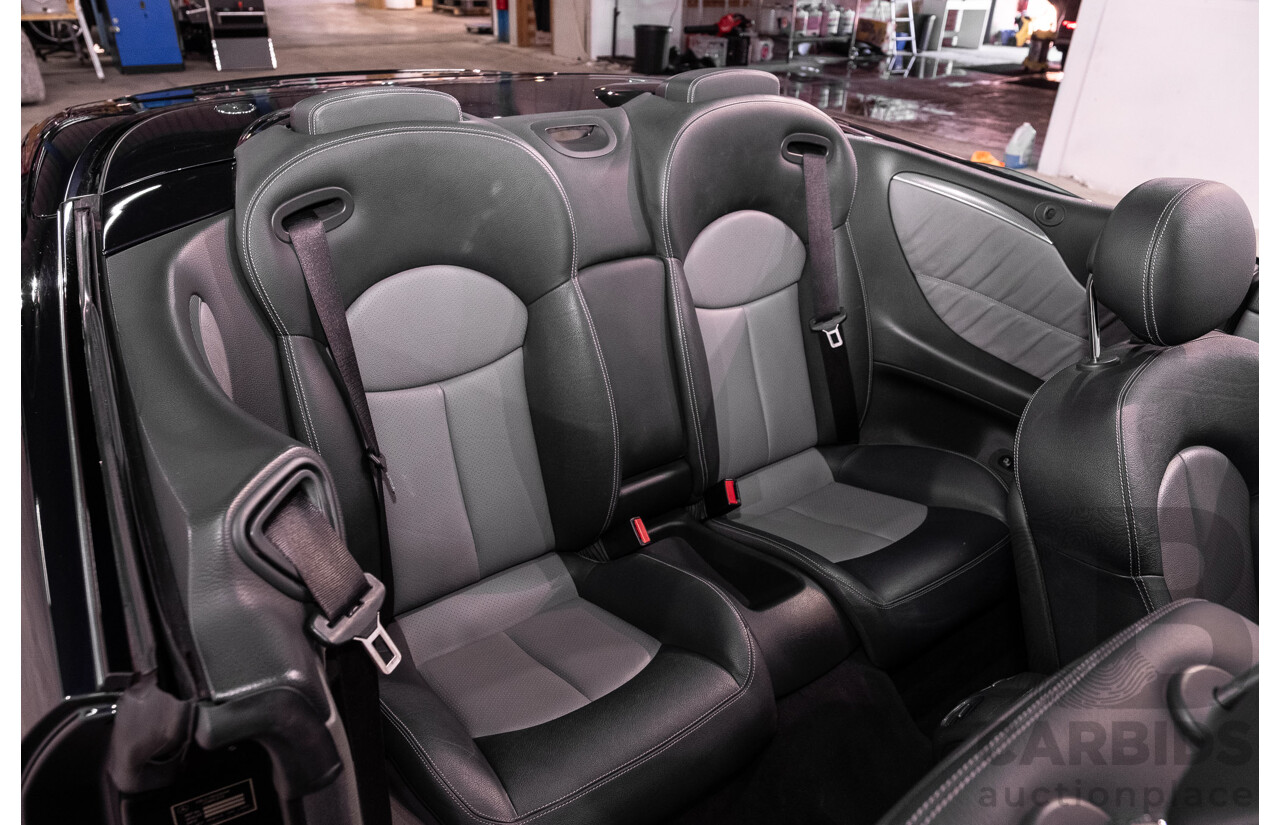 3/2004 Mercedes-Benz Clk320 Avantgarde A209 2d Cabriolet Tanzanite Blue Metallic V6 3.2L