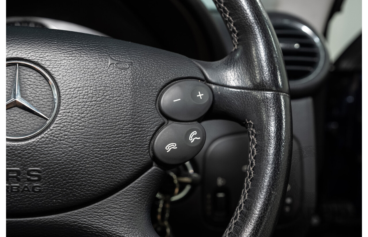 3/2004 Mercedes-Benz Clk320 Avantgarde A209 2d Cabriolet Tanzanite Blue Metallic V6 3.2L