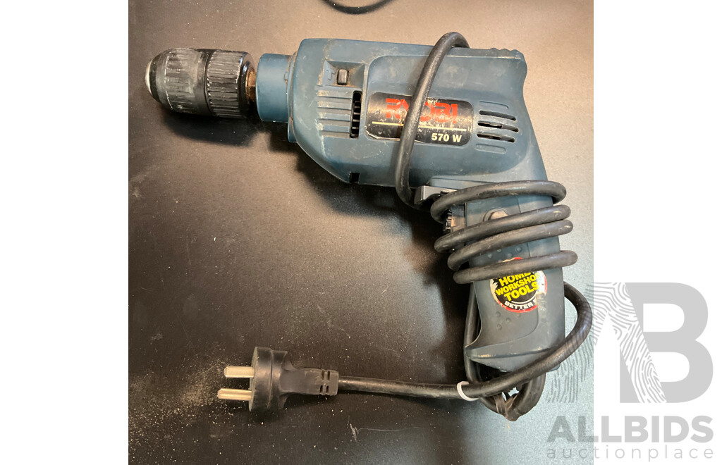 Ryobi PD570VSR, EAG75115C, SU-6300A Tools & XU1 Angle Grinder