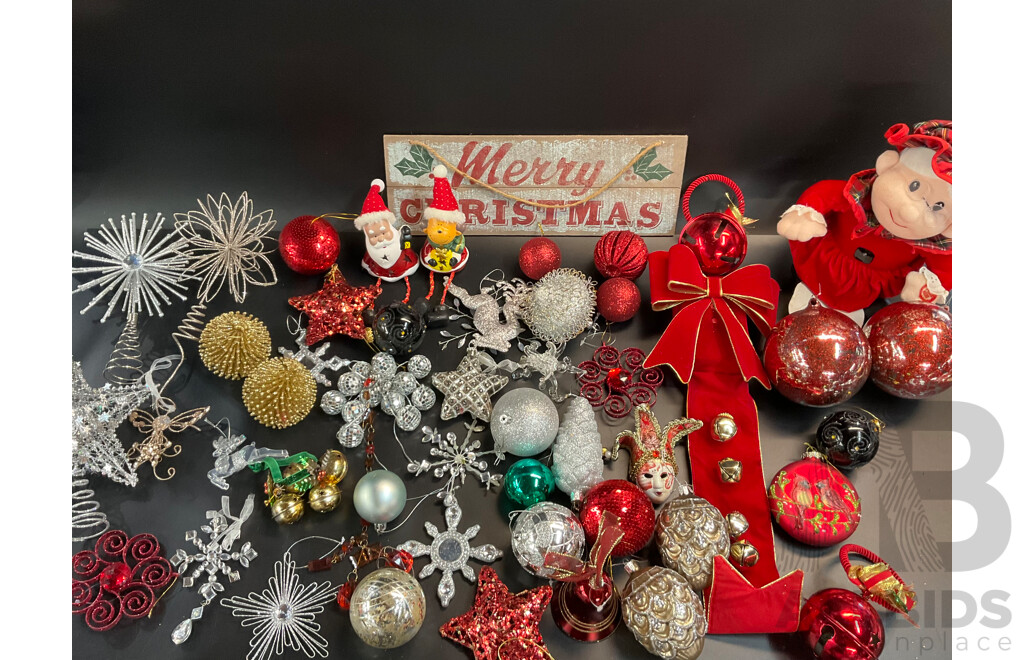 Massive Lot of Christmas Related Items