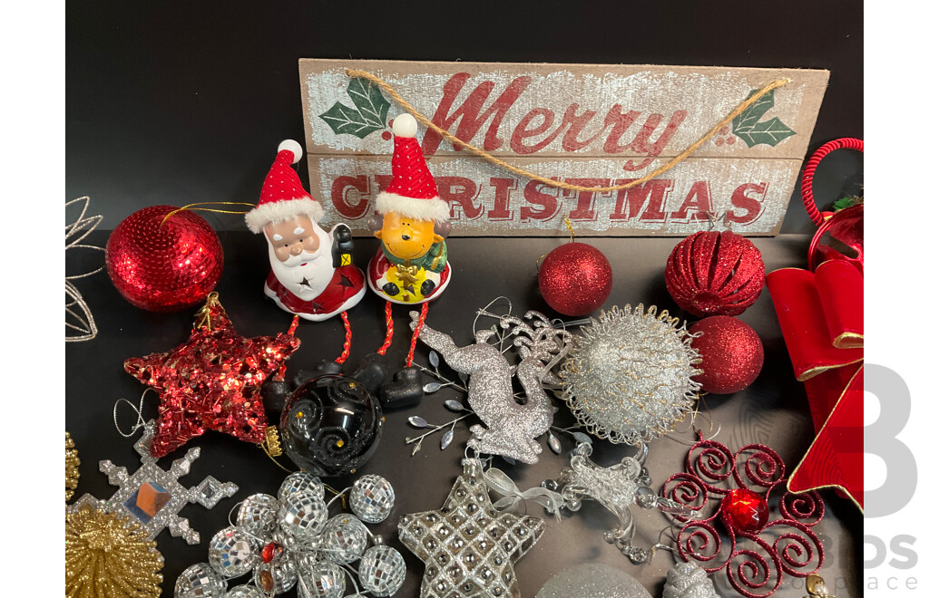 Massive Lot of Christmas Related Items