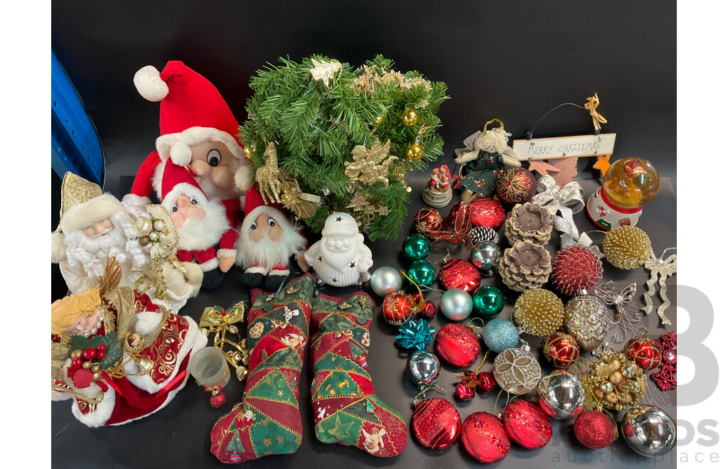 Massive Lot of Christmas Related Items