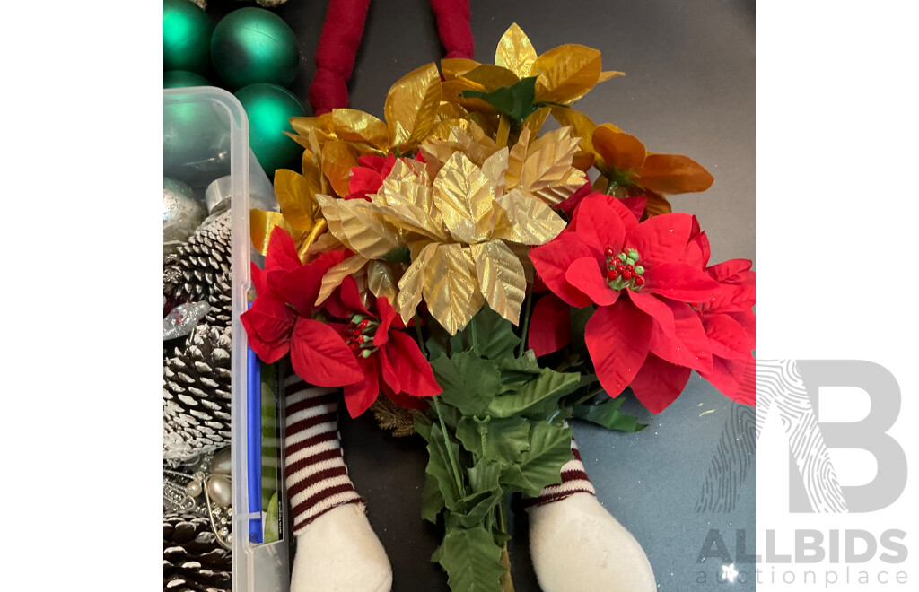 Massive Lot of Christmas Related Items