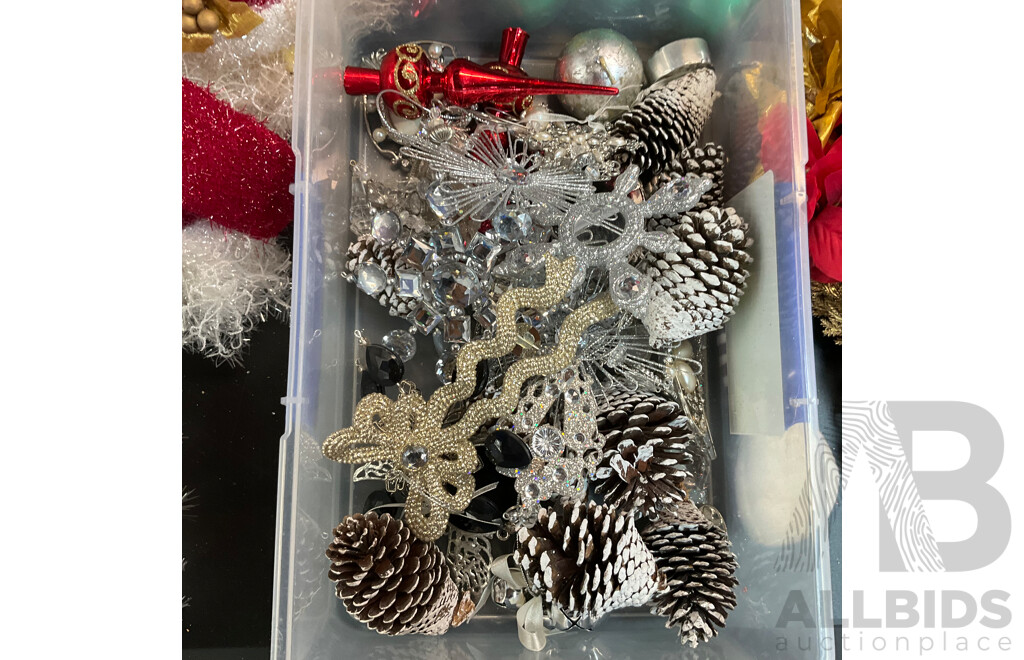 Massive Lot of Christmas Related Items