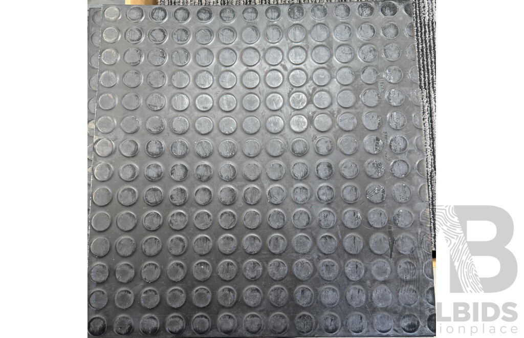 Mixed Lot - Assorted Used and Unused Carpet Tiles