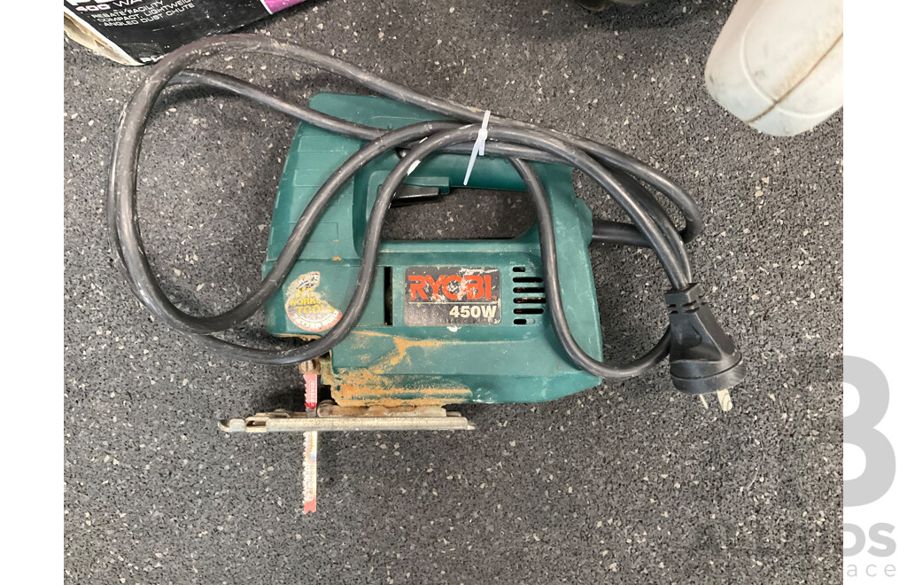 Assorted Power Tools, Including RYOBI and OZITO - Lot of 5