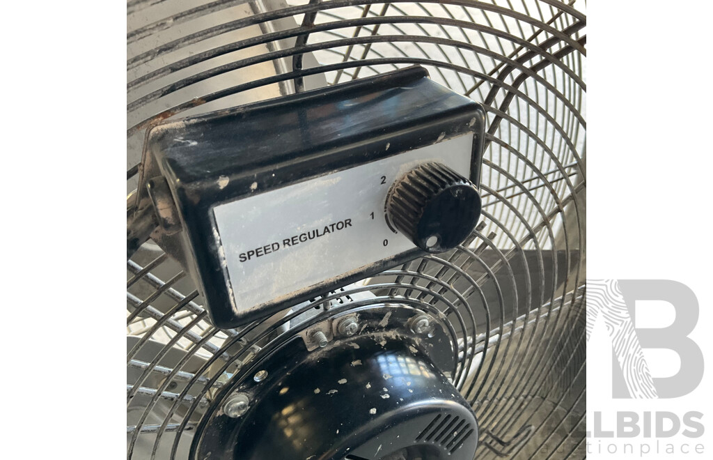 Detroit Industrial Indoor Floor Fan