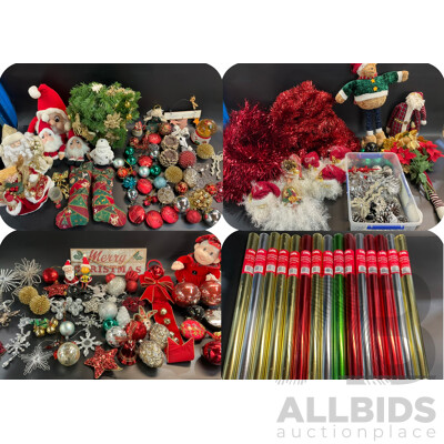 Massive Lot of Christmas Related Items