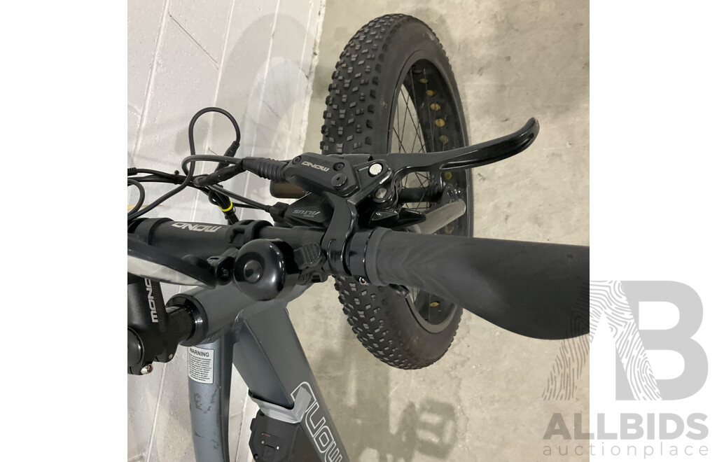 Sunmono E-Mono E-bike - Grey - Fat Tyre