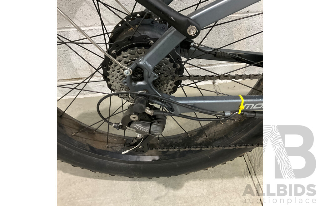 Sunmono E-Mono E-bike - Grey - Fat Tyre