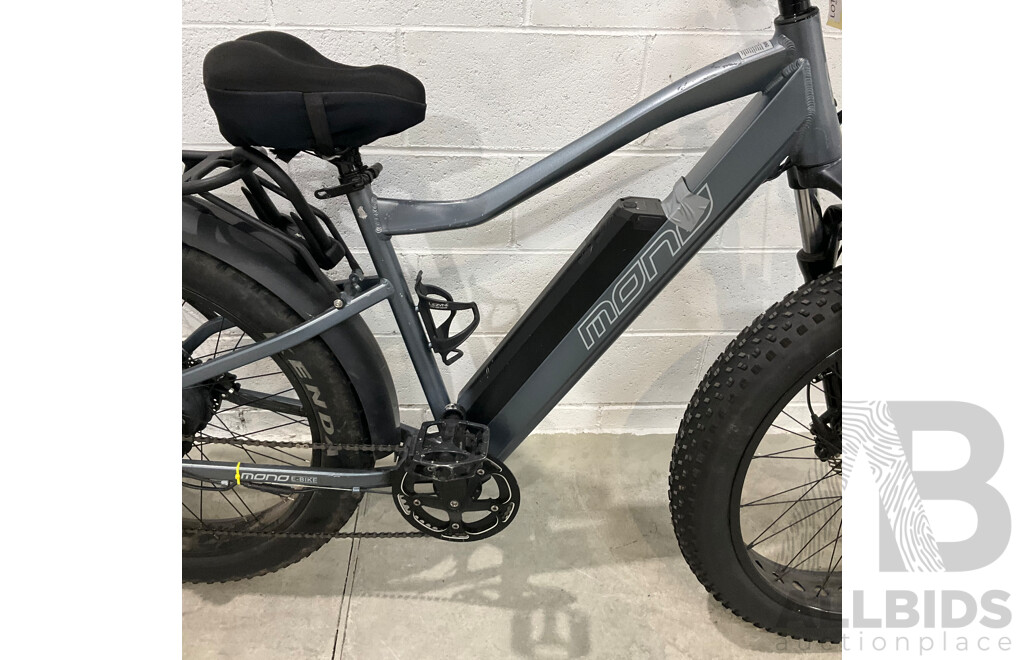 Sunmono E-Mono E-bike - Grey - Fat Tyre
