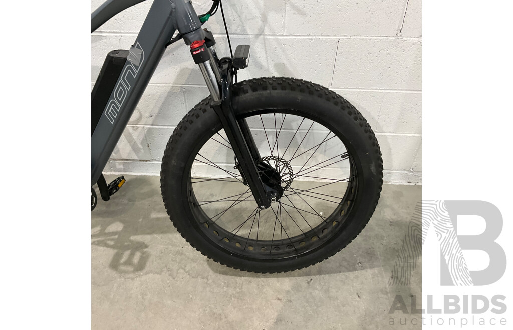 Sunmono E-Mono E-bike - Grey - Fat Tyre