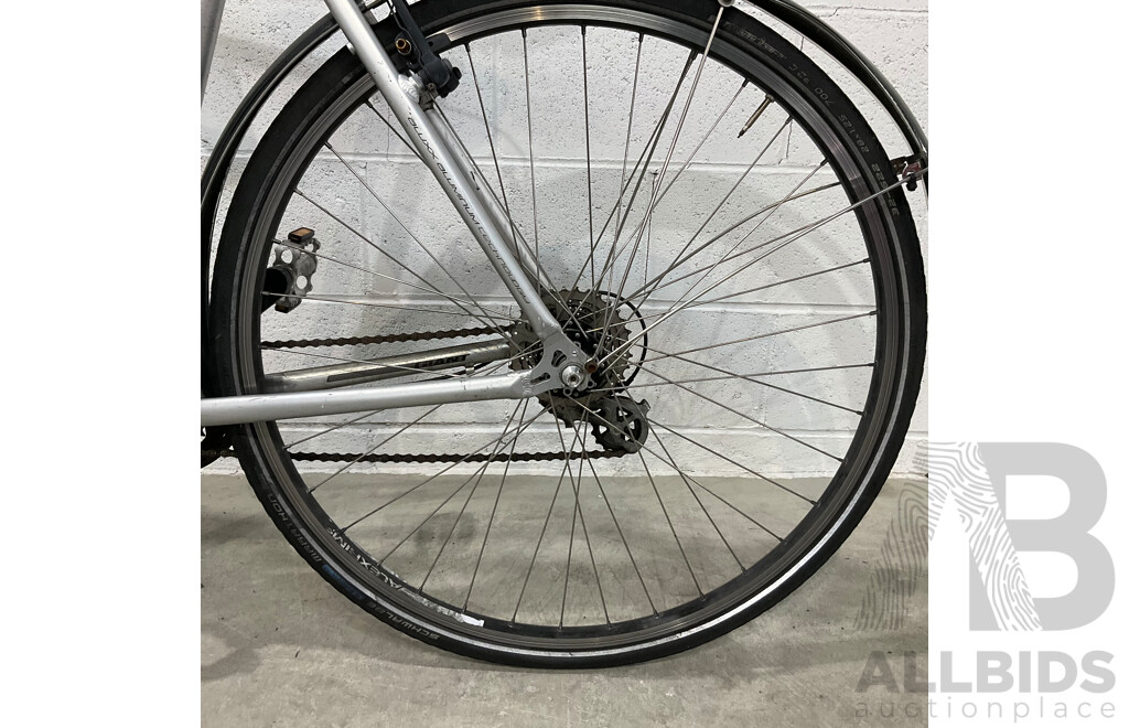 Giant Cross City Road Bike -Size XL - Silver