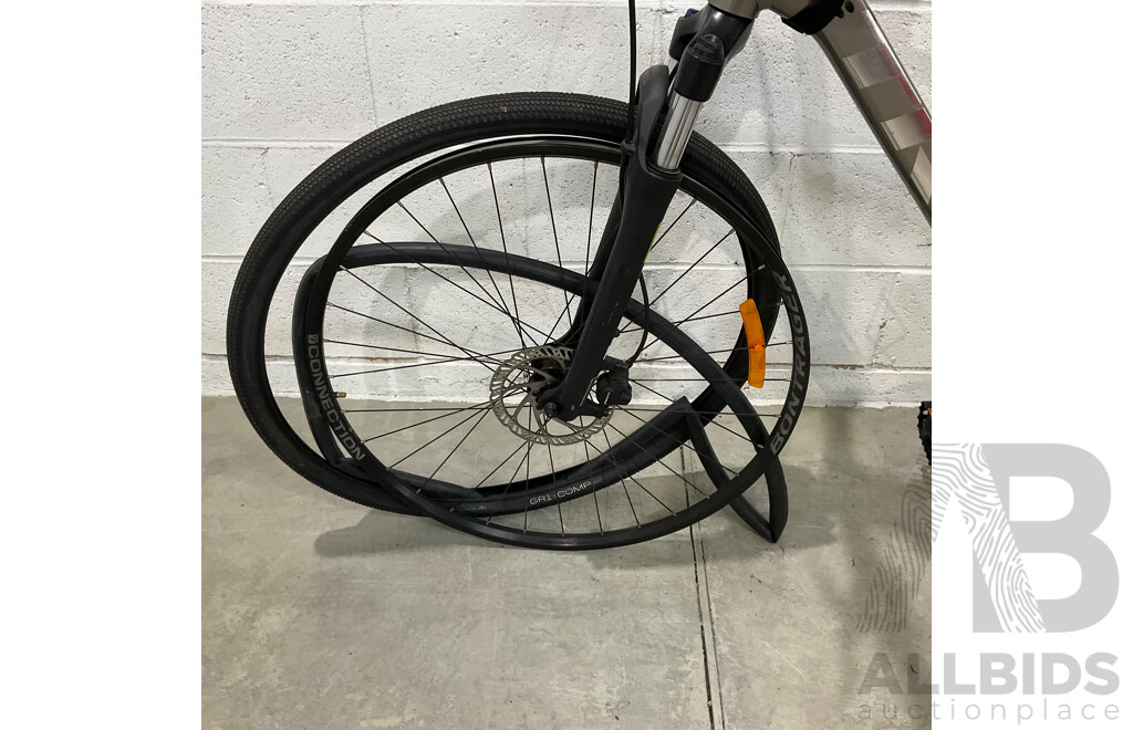 TREK Dual Sport Road Bike - Size L - Silver