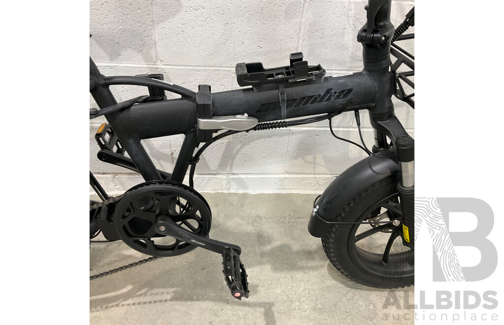 Mamba Foldable E-bike - Black