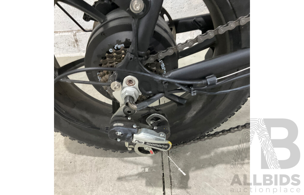 Mamba Foldable E-bike - Black