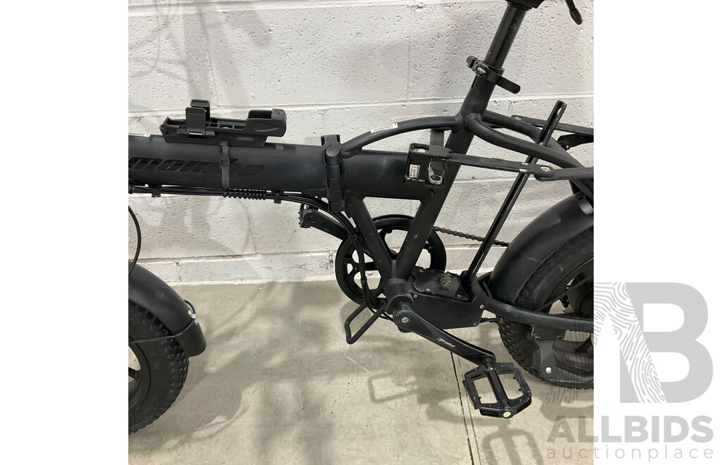 Mamba Foldable E-bike - Black