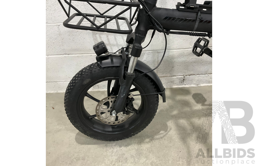 Mamba Foldable E-bike - Black