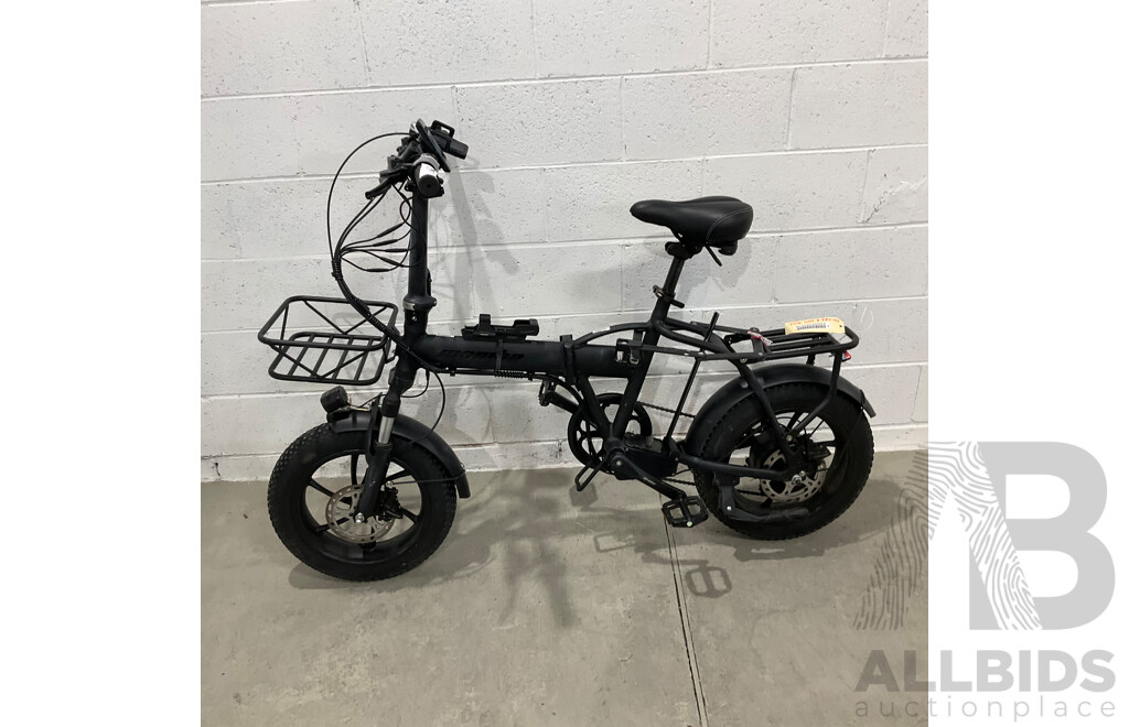 Mamba Foldable E-bike - Black