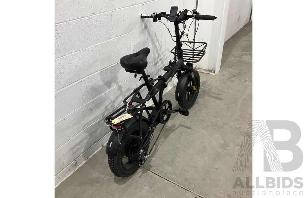 Mamba Foldable E-bike - Black