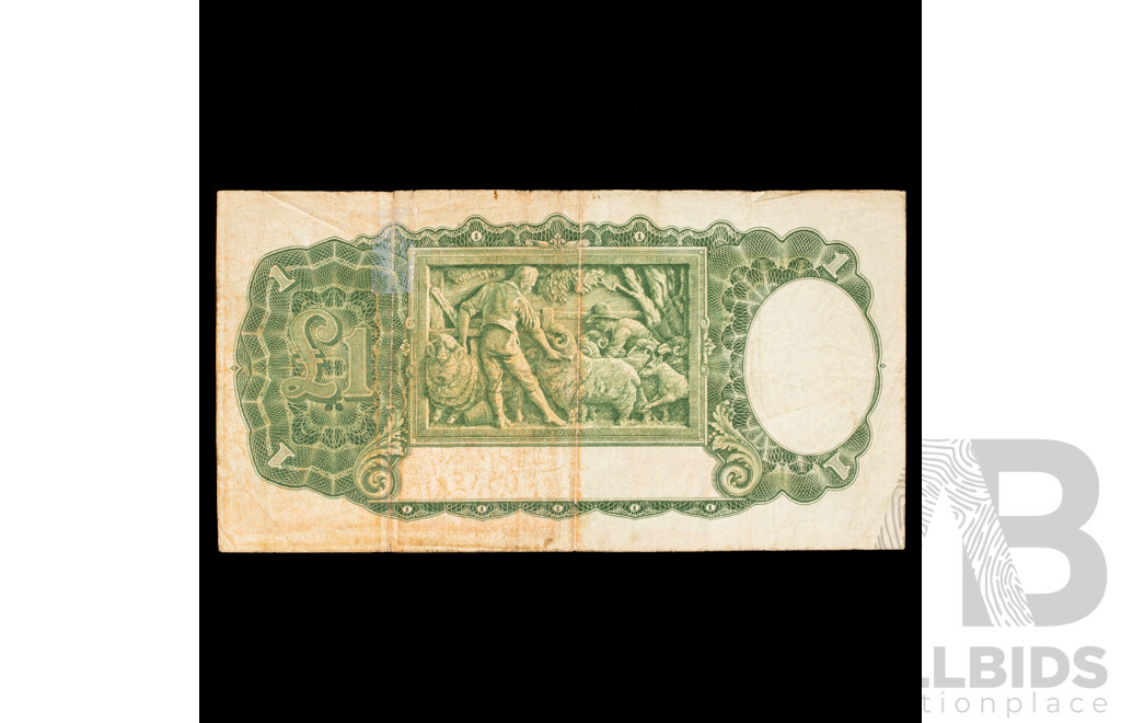 Australian 1942 One pound note Armitage/McFarlane