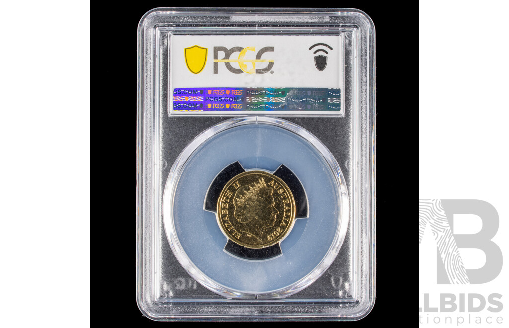 2019 PCGS $2 UNC coloured coin.100 Years Repatriation.