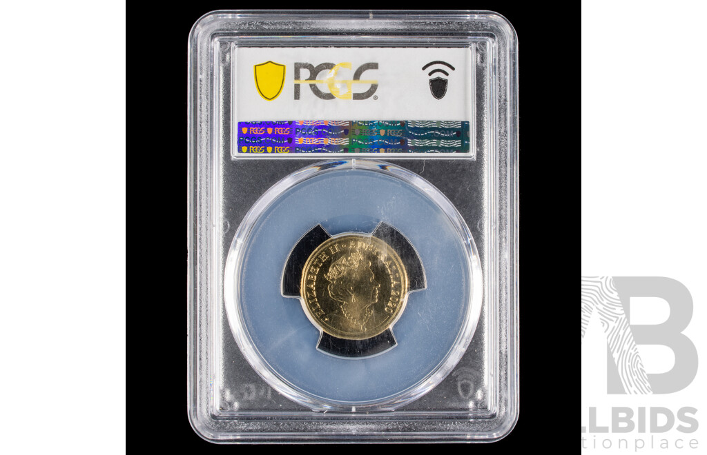 Australian 2020 PCGS $2 UNC coloured coin. 75 years End of WW2.