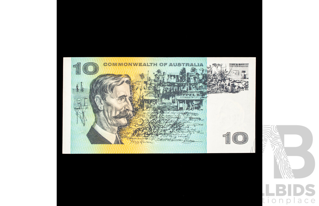 Australian 1967 $10 note. R302 Coombs/Randall, Graded EF.SDU 693406