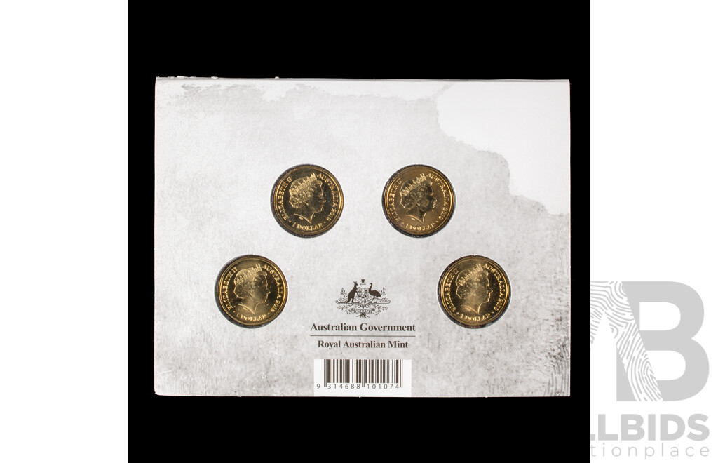 2019 Colored 50c coin. the Bold Bad Ugly.